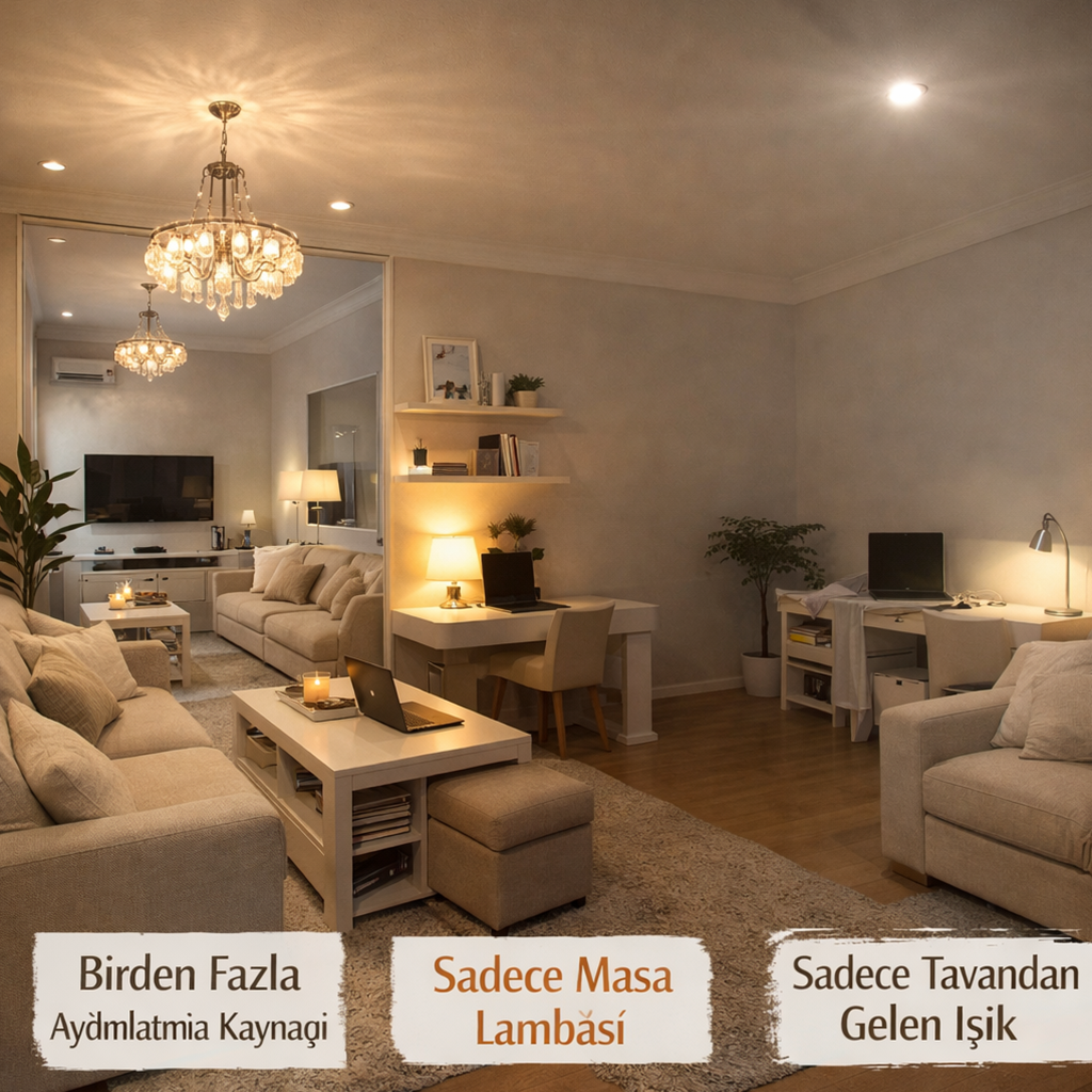 Evinizi Baştan Yaratacak Aydınlatma Hileleri